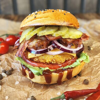 Чикен BBQ в Биг Хот-дог по цене 570 ₽