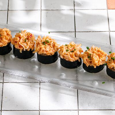 Острый ролл с крабом в ЛарисуВаннуХочу по цене 850