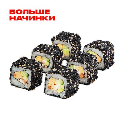 Ролл Калифорния с угрем в Тануки по цене 450