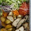 Шаверма куриная на тарелке в Шашлычок по цене 560