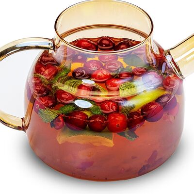 Чай с клюквой, мятой, мёдом в Итальянская Пиццерия по цене 349 ₽