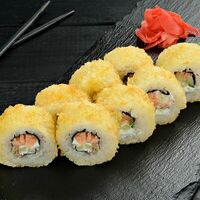 Жареный с лососем в Васаби пеперони