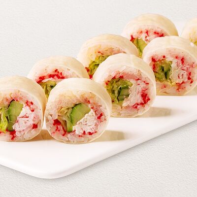 Спринг-ролл с крабом в Суши Wok по цене 449 ₽