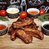 6 свиных ребрышек в соусе сладкий чили в Вкусно вкусно по цене 567