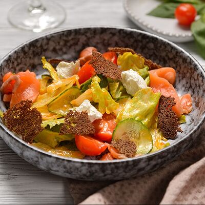 С лососем и творожным сыром в Станция сады по цене 989 ₽