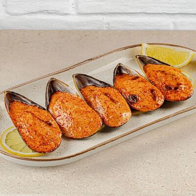 Запечённые мидии спайси в Империя Ролл по цене 620 ₽