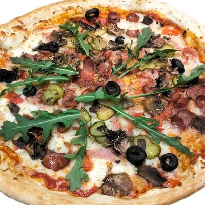 Пицца Охотничья в Лавр по цене 710 ₽