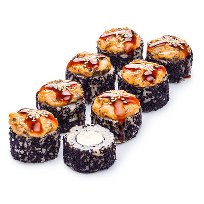 Ролл Запеченный с угрем в Окинава по цене 660 ₽