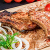 Шашлык из cвинoй корейки в Мясо у мангала по цене 680