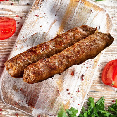 Люля по-иронски 2 шт. (свино-говяжие) в Аланская Кухня по цене 678 ₽