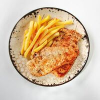 Тавук изгара с фрив Ched