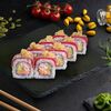 Красный ламбо ролл с татаки из тунца в Самурай SUSHI PREMIUM по цене 780