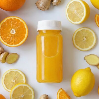 Имбирный цитрус витаминный шот в Смузи-маркет Зелёнка по цене 340 ₽