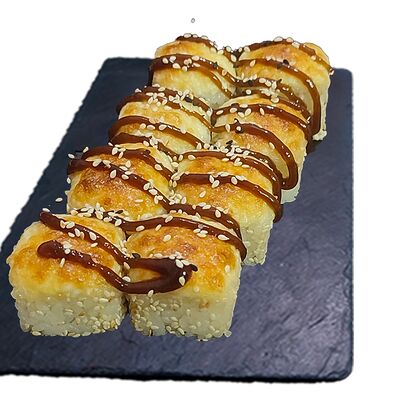 Запеченный ролл с мидиями в SV Sushi по цене 488 ₽