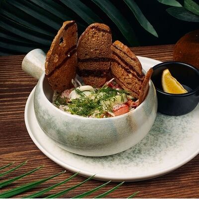 Салат деревенский в Хочу и буду по цене 360 ₽