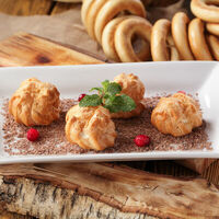 Профитроли с кремом в Купец