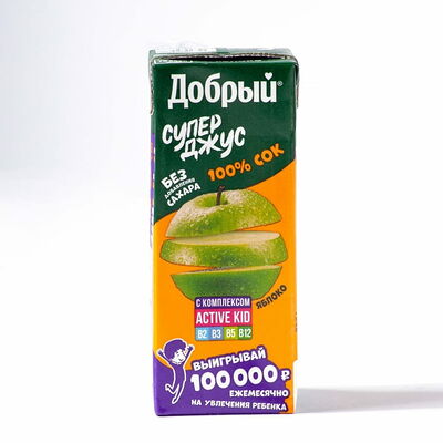 Сок 0,2 л Добрый в ЭкоРолл по цене 100 ₽