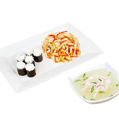 Бизнес Ланч №5 в СушиWok по цене 349