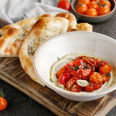 Крем из сыра с вялеными томатами в Двор Помидор по цене 530