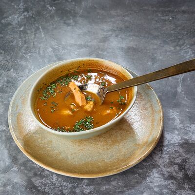 Рыбная чорба в Балканский гурман по цене 580 ₽