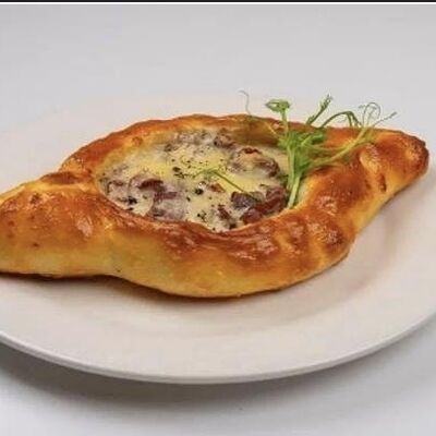 Лодочка Карбонара в Лали Хинкали по цене 2615 ₸