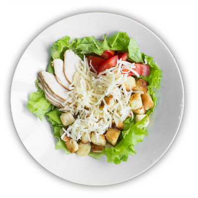 Салат Цезарь с курицей в Bitto Pizza по цене 180 ₽