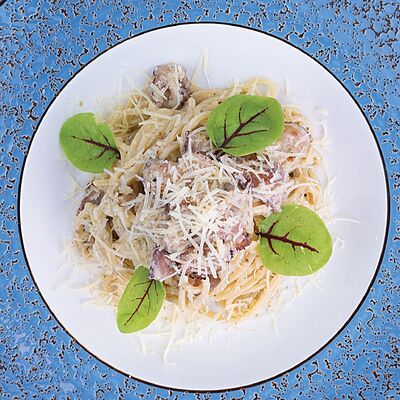 Паста Карбонарав Тальятелло по цене 510 ₽