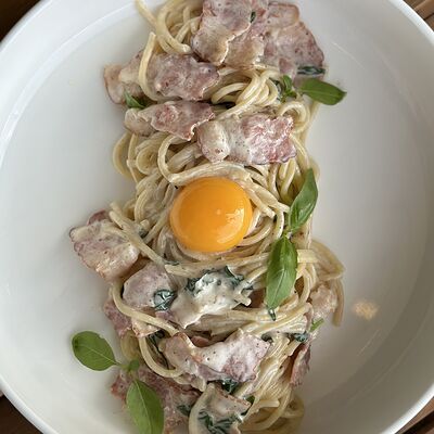 Паста Карбонара в Fllore cafe по цене 699 ₽