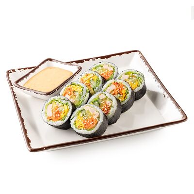 Корейский ролл кимпаб с курицей в Menza по цене 485 ₽