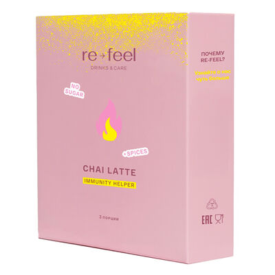 Набор чай-латте со специями Re-feel в 365 детокс по цене 670 ₽