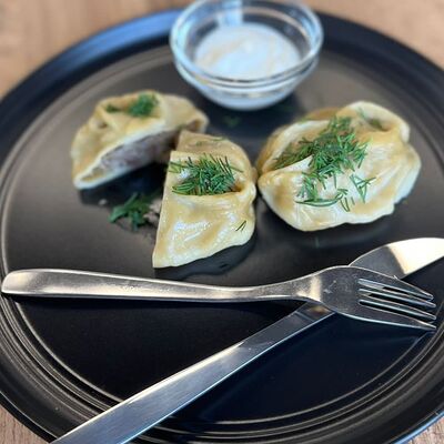 Манты в AG-кафе по цене 75 ₽