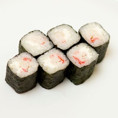 Ролл с сыром и крабом в Цунами по цене 187 ₽