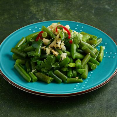 А-15 Салат из стручковой фасоли в кунжутной пасте в Кафе Али по цене 328 ₽