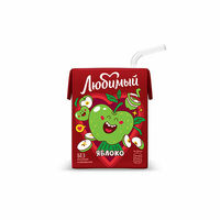 Сок Любимый Яблоко 0,2 л в Ташир Пицца