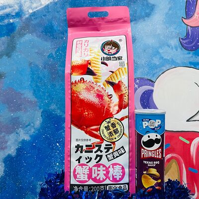 Чипсы Dangjia Дандзя вкус Краба с икрой в TomskGum - вкусы других стран по цене 499 ₽