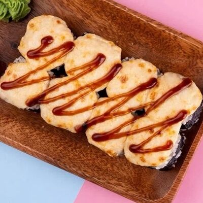 Запеченный ролл с угрем в Ями Тим по цене 670 ₽