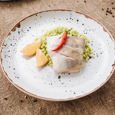 Судак су-вид с пастой птитим в Кафе-парк Теремок по цене 390 ₽