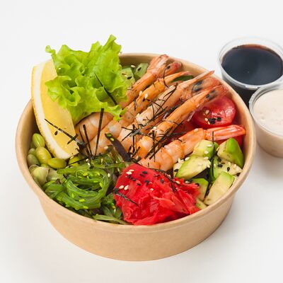Поке с креветками в Life Rolls по цене 520