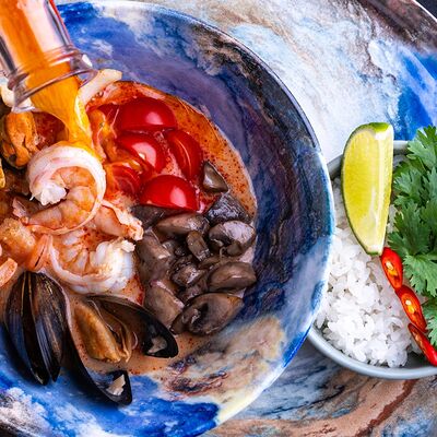 Суп том ям в В теме вкуса по цене 833 ₽