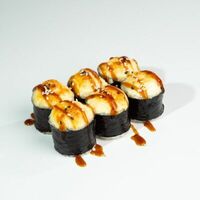 Мал. запечённый с копчёным лососем (6 шт.) в ЁБИСАН