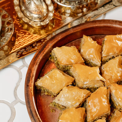 Пахлава домашняя 50 г в Maroon по цене 390 ₽