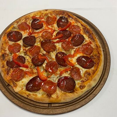 Пицца Диабло в Райский дворик по цене 550 ₽