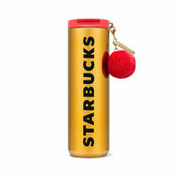 Тамблер GOLD POMPOM CHARM в Starbucks (R)