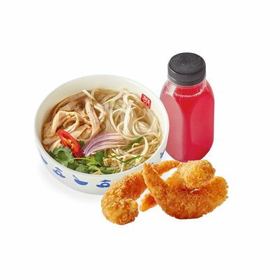 Комбо №3: Суп на выбор, Том Там (3 шт.), Морс в ДЕД ХО по цене 999 ₽