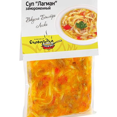 Суп Лагман замороженный в Блинная Сковородка по цене 314 ₽