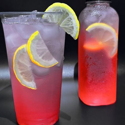 Лимонад Арбуз собственного приготовления в Роллс Ройс Суши по цене 320 ₽