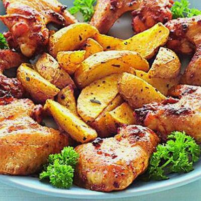 Куриные крылышки в Шаурма от Яши по цене 400 ₽