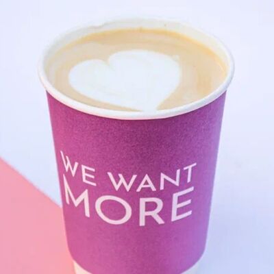 Латте в We want more по цене 280 ₽