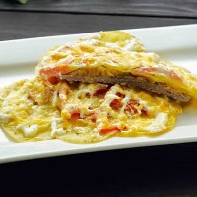 Мясо по-купечески в 7 LiR по цене 325 ₽