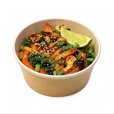 Лапша с креветками и овощами в Taiyaki по цене 670 ₽